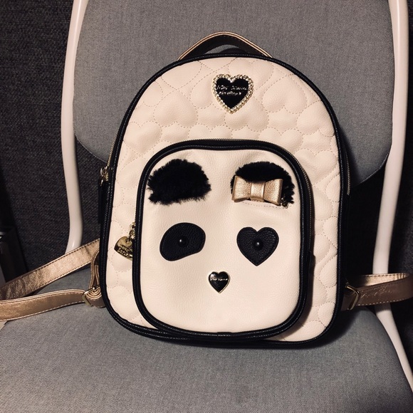 Betsey Johnson Handbags - Betsey Johnson panda mini backpack Betsey Johnson Handbags - Betsey Johnson panda mini backpack